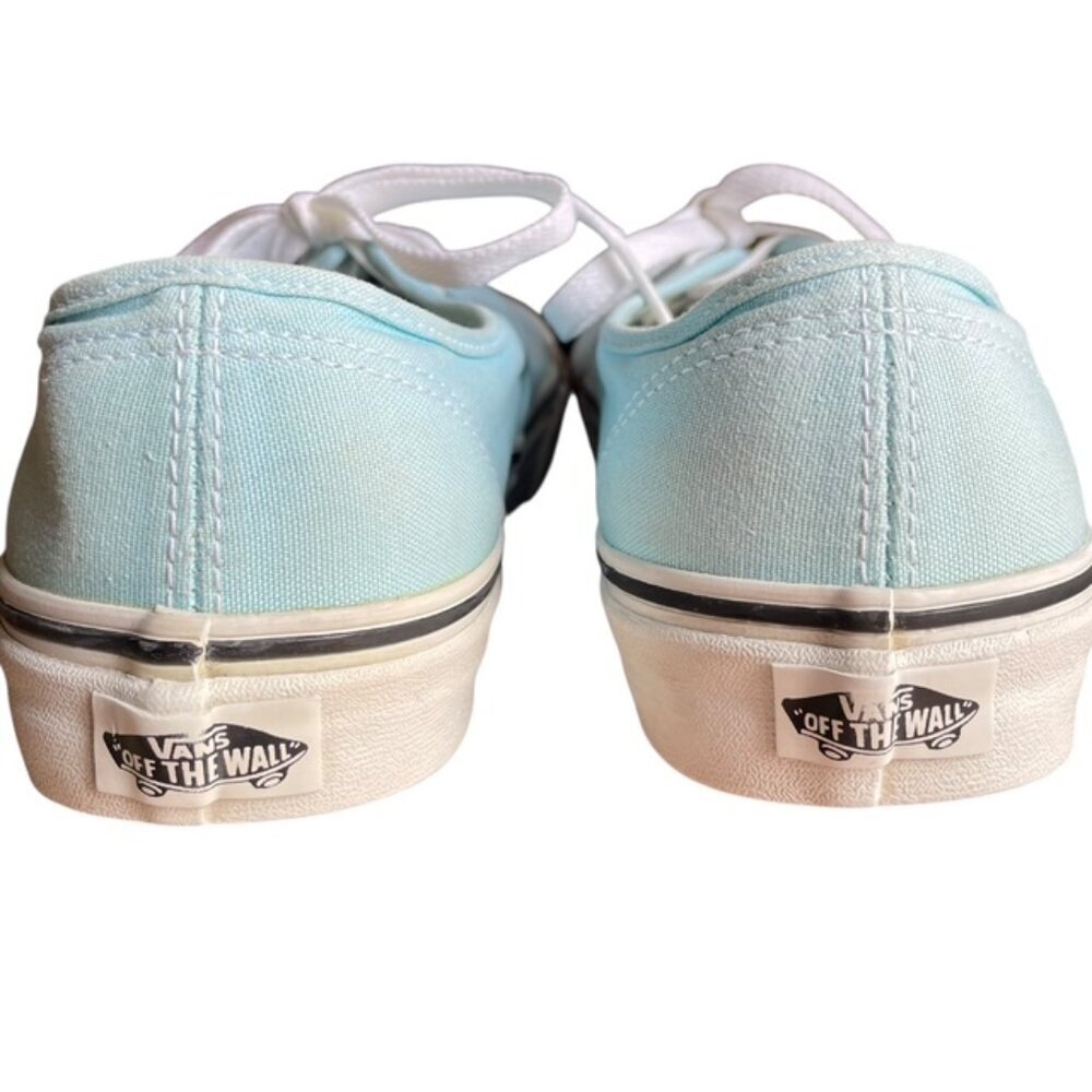 VANS Authentic Canal Blue Low Top Sneakers - Women's Size 9 - Picture 7 of 9